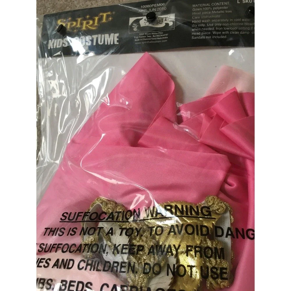 Spirit Athena Girls Costume Cosplay Halloween Size Medium